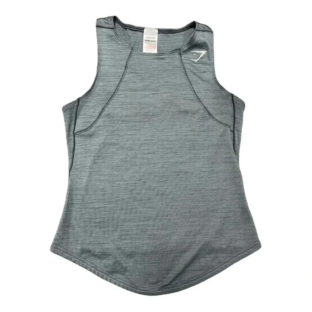 Gymshark grey tank top size small womens